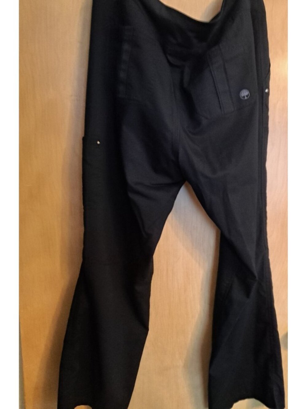 Healing Hands Scrub Pants Women's XLP Petite Black Tori Yoga 9133P Women's